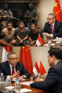 Read more about the article 4 WNI Diculik Bajak Laut di Gabon, Menlu Sugiono Koordinasi dengan China