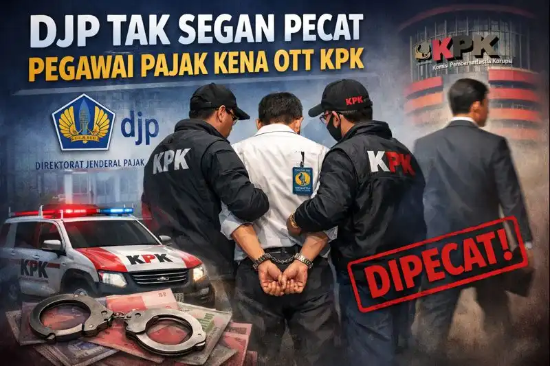DJP Tak Segan Pecat Pegawai