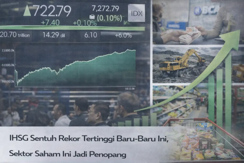 IHSG Sentuh Rekor Tertinggi Baru-Baru Ini, Sektor Saham Ini Jadi Penopang