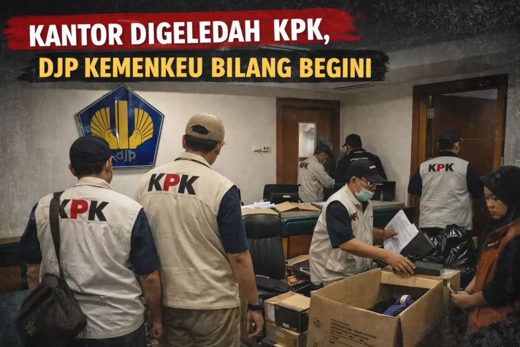 Kantor Digeledah KPK, DJP Kemenkeu