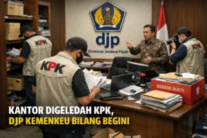 Read more about the article Kantor Digeledah KPK, DJP Kemenkeu Bilang Begini