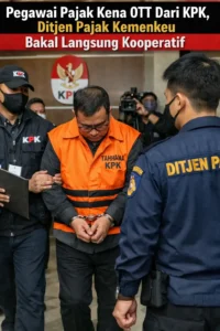 Read more about the article Pegawai Pajak Kena OTT Dari KPK, Ditjen Pajak Kemenkeu Bakal Langsung Kooperatif