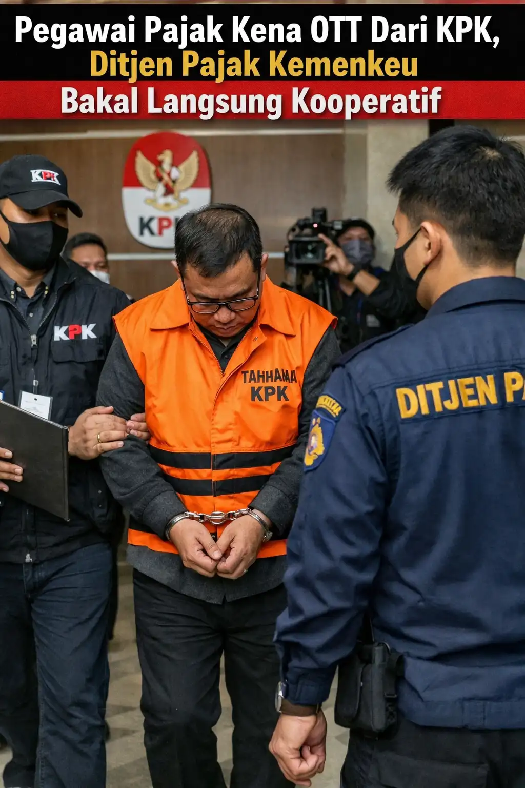 You are currently viewing Pegawai Pajak Kena OTT Dari KPK, Ditjen Pajak Kemenkeu Bakal Langsung Kooperatif