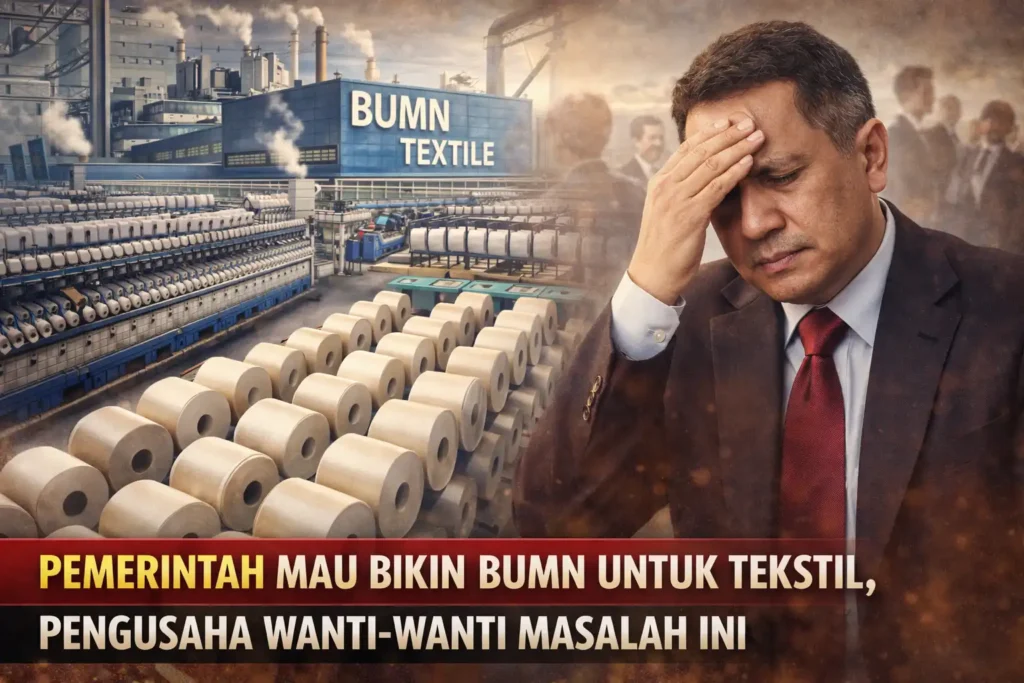 Pemerintah Mau Bikin BUMN Untuk Tekstil, Pengusaha Wanti-Wanti Masalah Ini