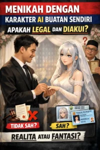 Read more about the article Menikah Dengan Karakter AI Buatan Sendiri, Apakah Legal dan Diakui?