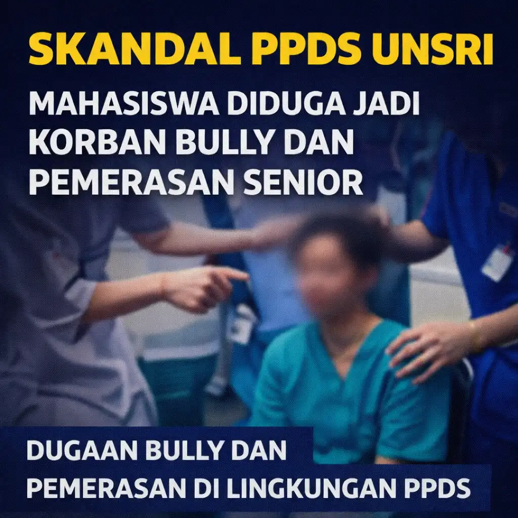 Read more about the article Skandal PPDS Unsri, Mahasiswa Diduga Jadi Korban Bully dan Pemerasan SeniorDugaan Bully dan Pemerasan di Lingkungan PPDS