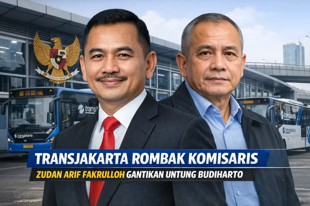 TransJakarta Rombak Jajaran Komisaris