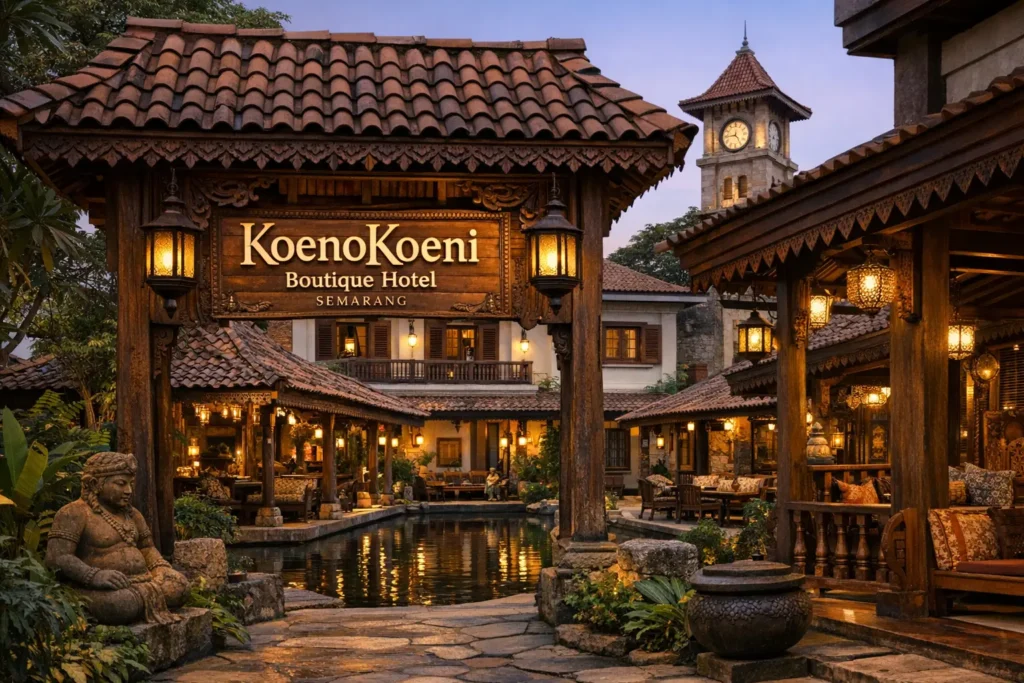 KoenoKoeni Semarang Hadirkan Penginapan Bernuansa Warisan Budaya